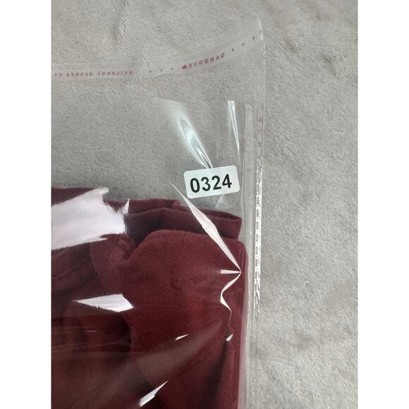 EXPRESS Stretch T-Shirt Adult Red Graphic Print Size XXL - Picture 5 of 5